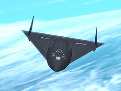 The Aurora SR-X, believed to be in development by the US Military.